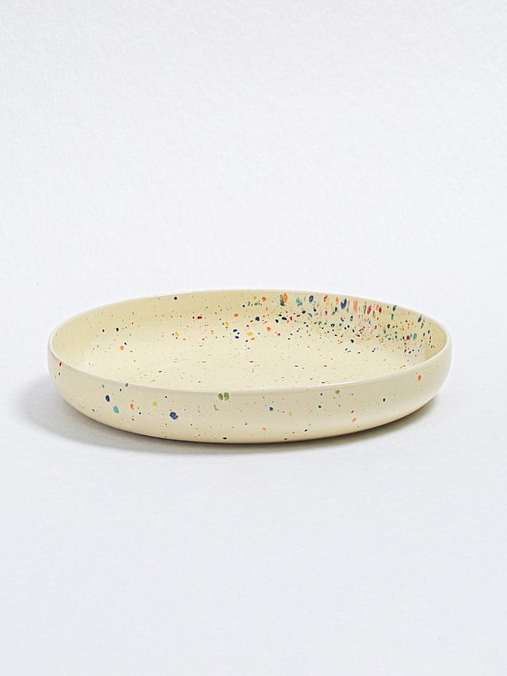 Pastateller ''New Party'' in Gelb - Ø 23 cm