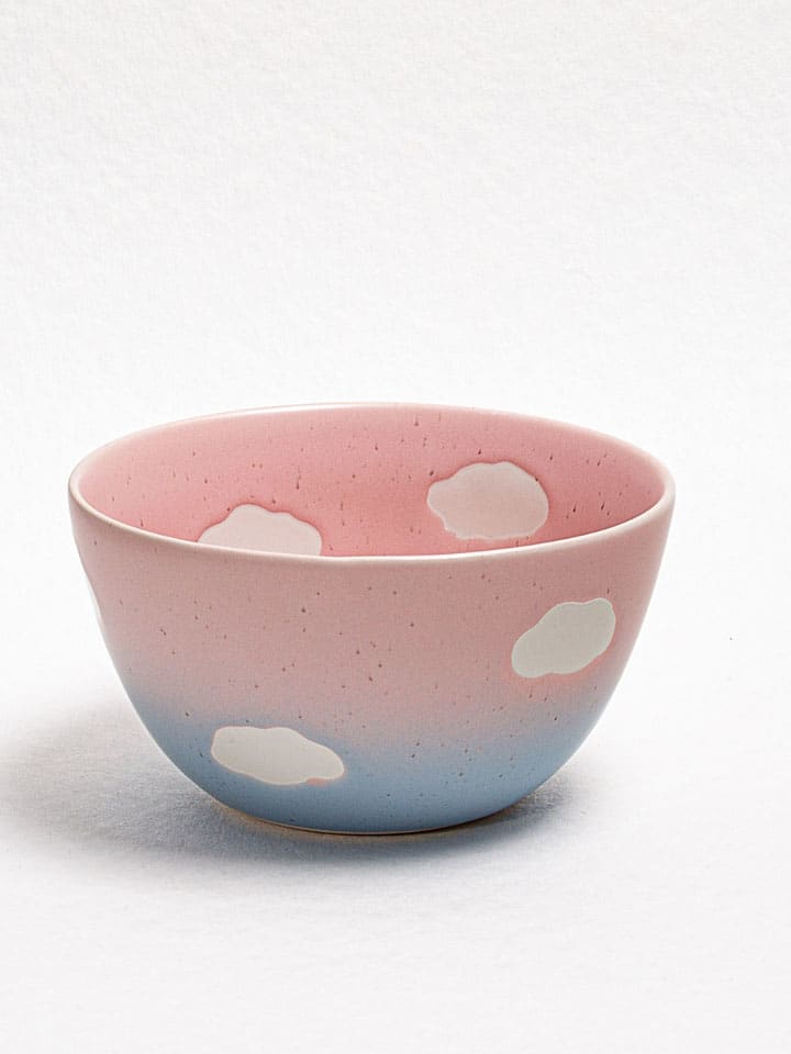 Schale ''Cloud Sunset'' in Rosa/ Hellblau - Ø 16 cm