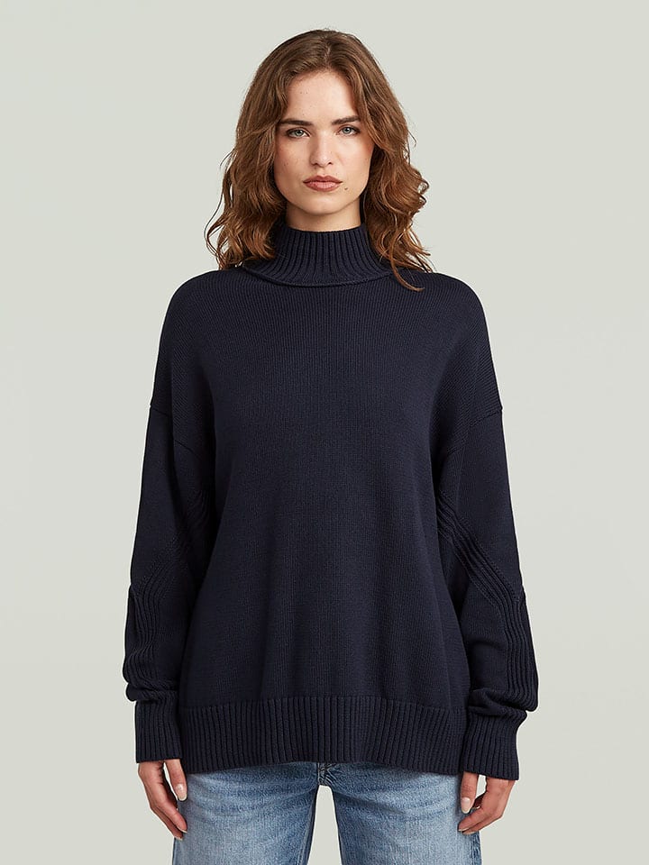 Pullover in Dunkelblau