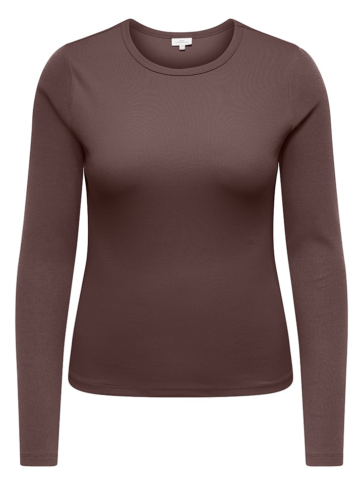 Longsleeve in Braun