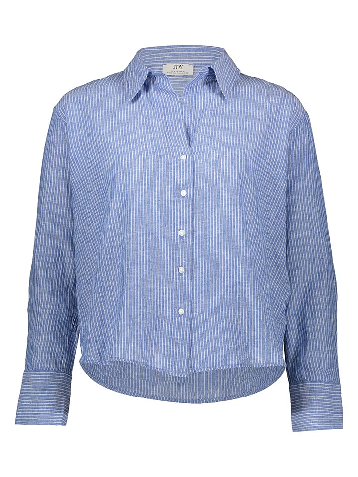 Bluse in Blau