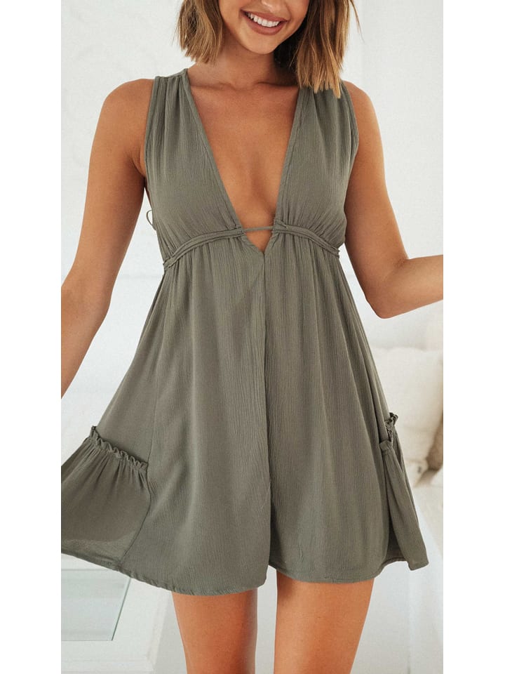 Kleid in Khaki