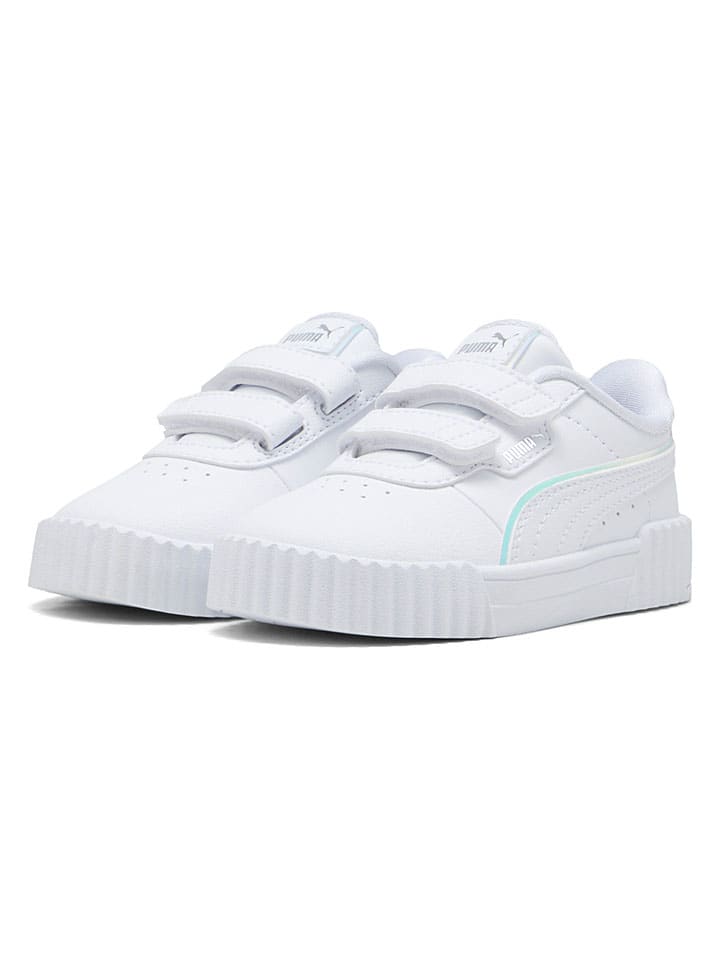 Skórzane sneakersy "Carina 3.0 Holo 2.0 V" w kolorze białym