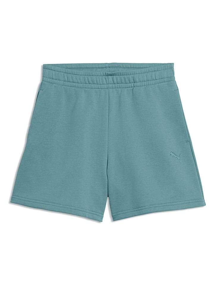Sweatshort "ESS" turquoise