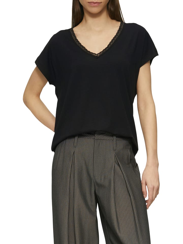 Shirt in Schwarz