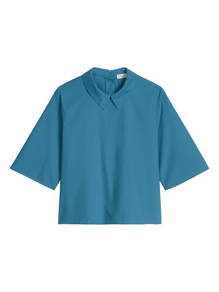 Bluse in Blau