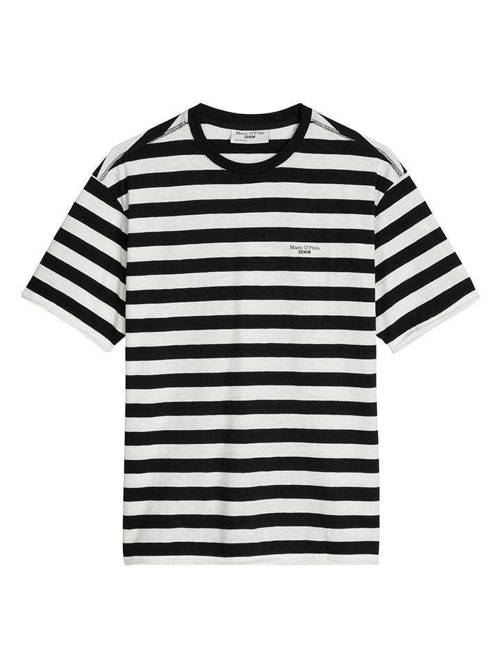 Shirt zwart/wit