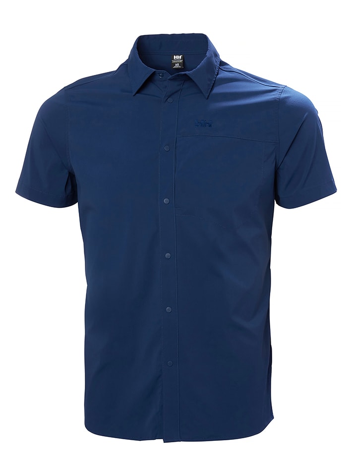 Functionele blouse "Tofino" donkerblauw