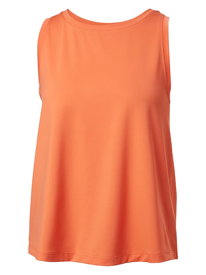 Functionele top "Tech Split Back" oranje