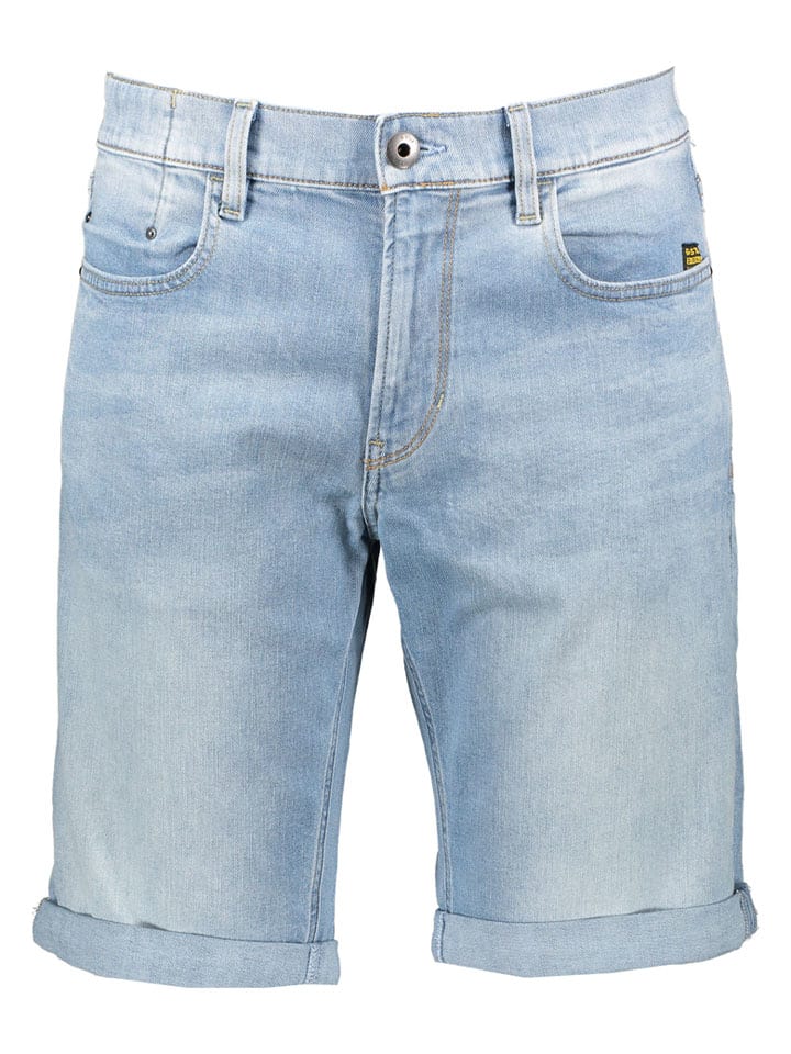 Jeans-Shorts in Hellblau