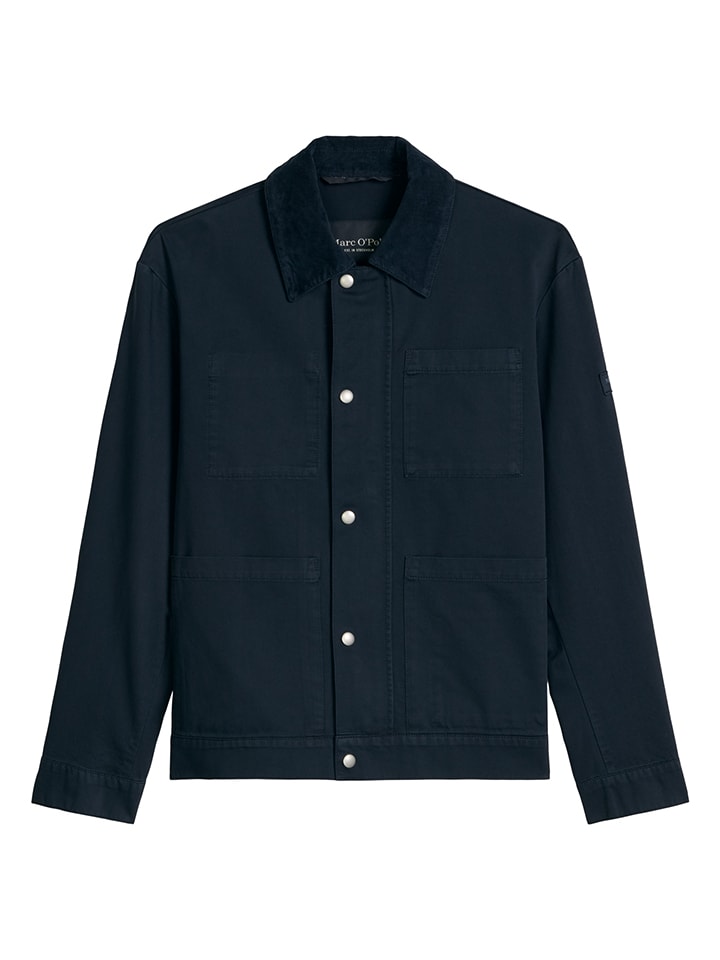 Hemdjacke in Dunkelblau