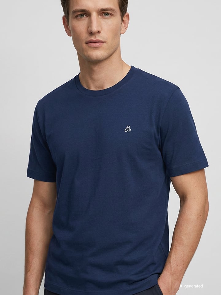 Shirt in Dunkelblau