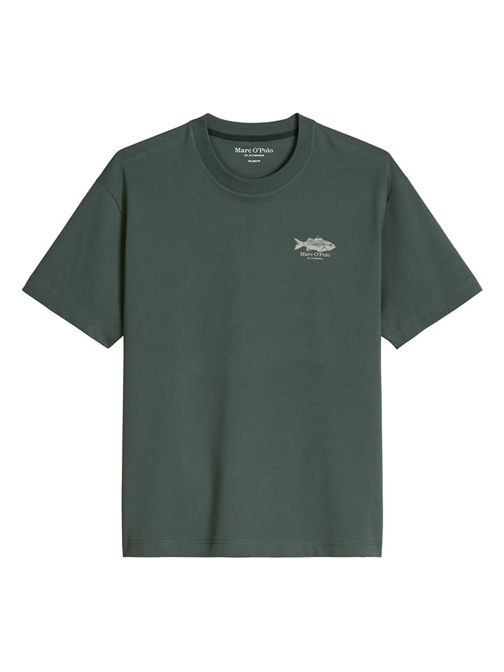 Shirt in Dunkelgrün