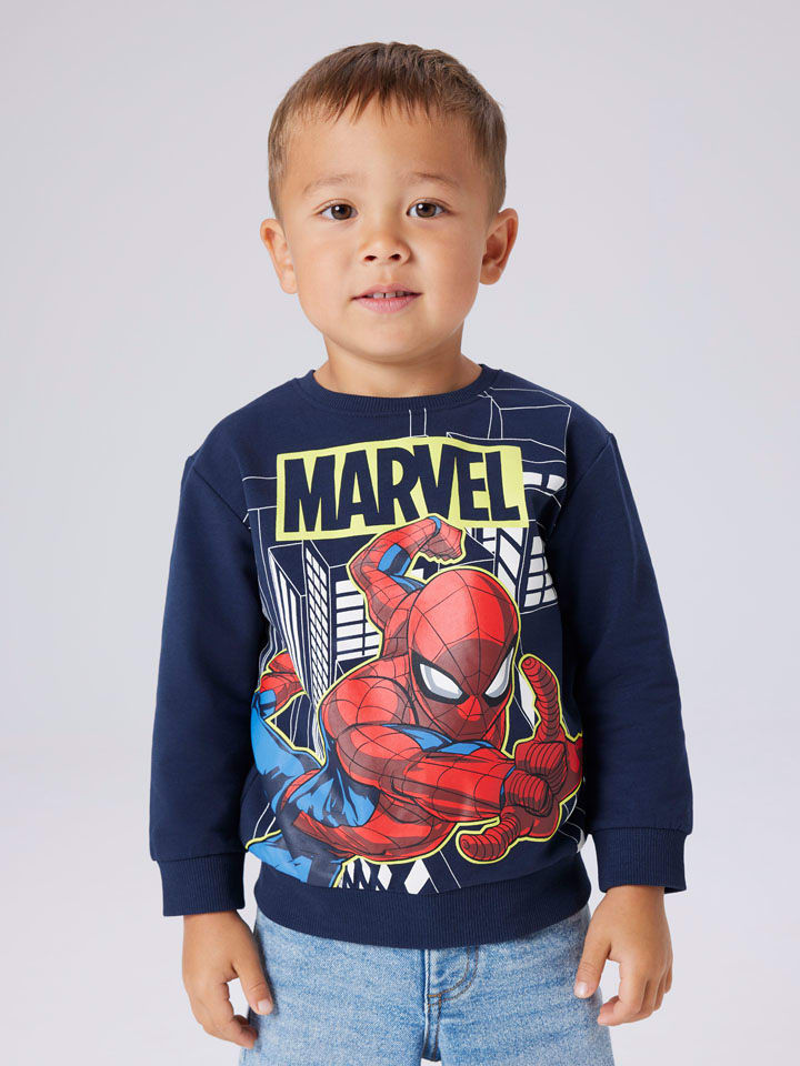 Sweatshirt "Dion" donkerblauw
