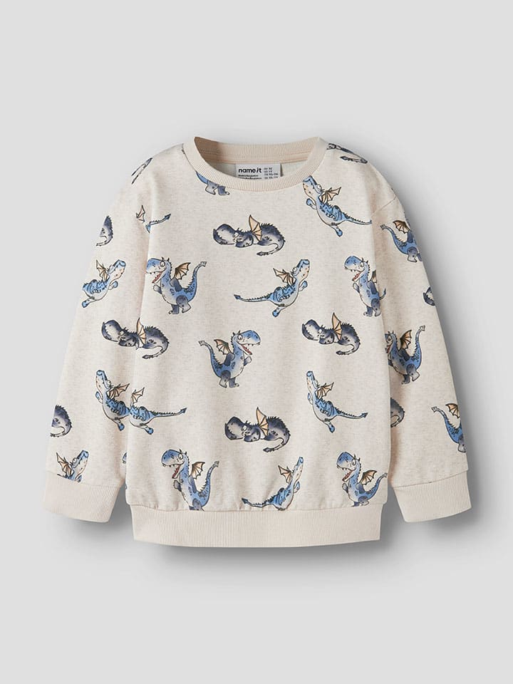 Sweatshirt "Kasse" in Beige