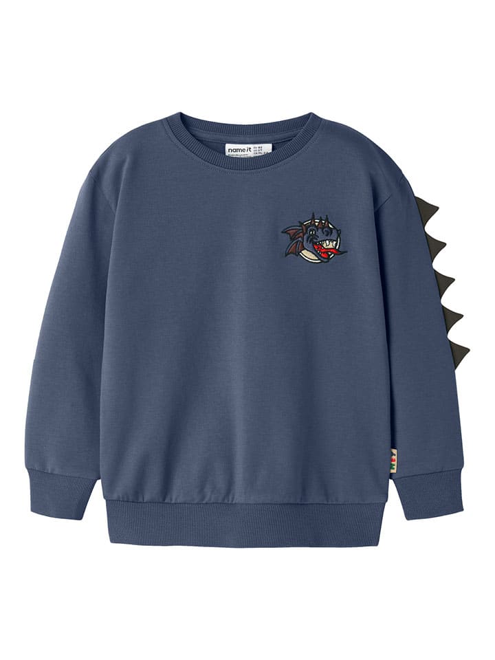 Sweatshirt "Ketil" donkerblauw