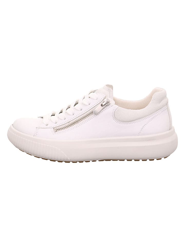Leren sneakers "T4 JUMP" wit