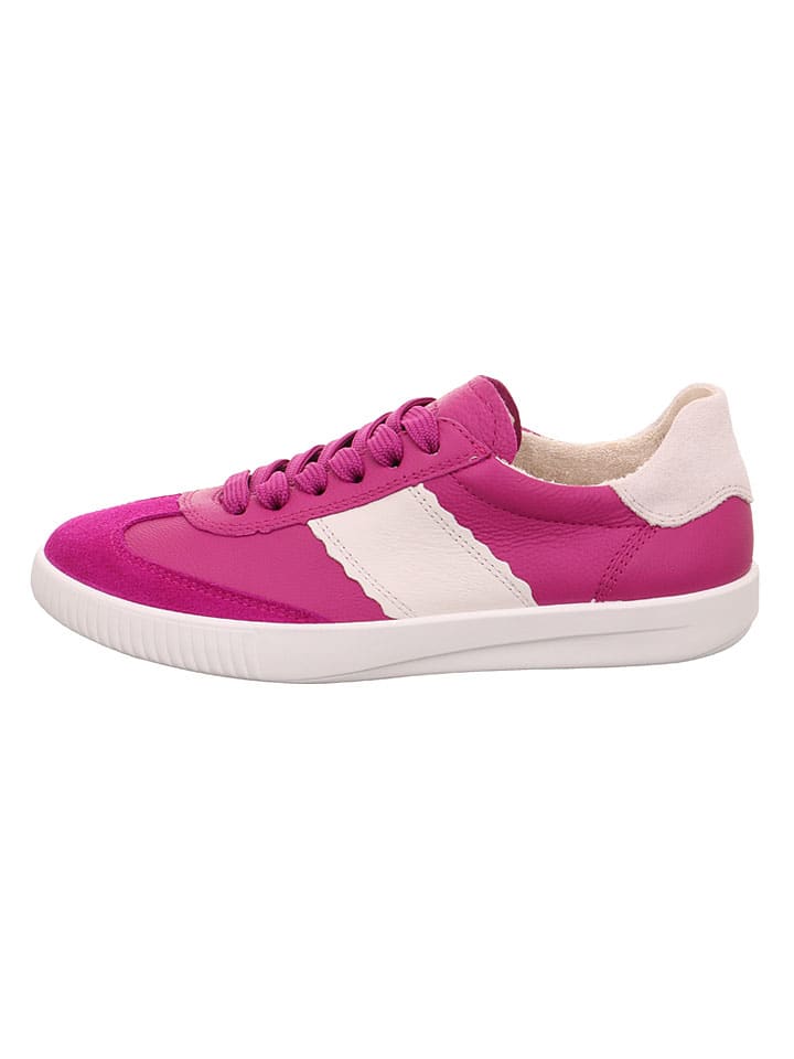 Leder-Sneakers "Silence" in Pink