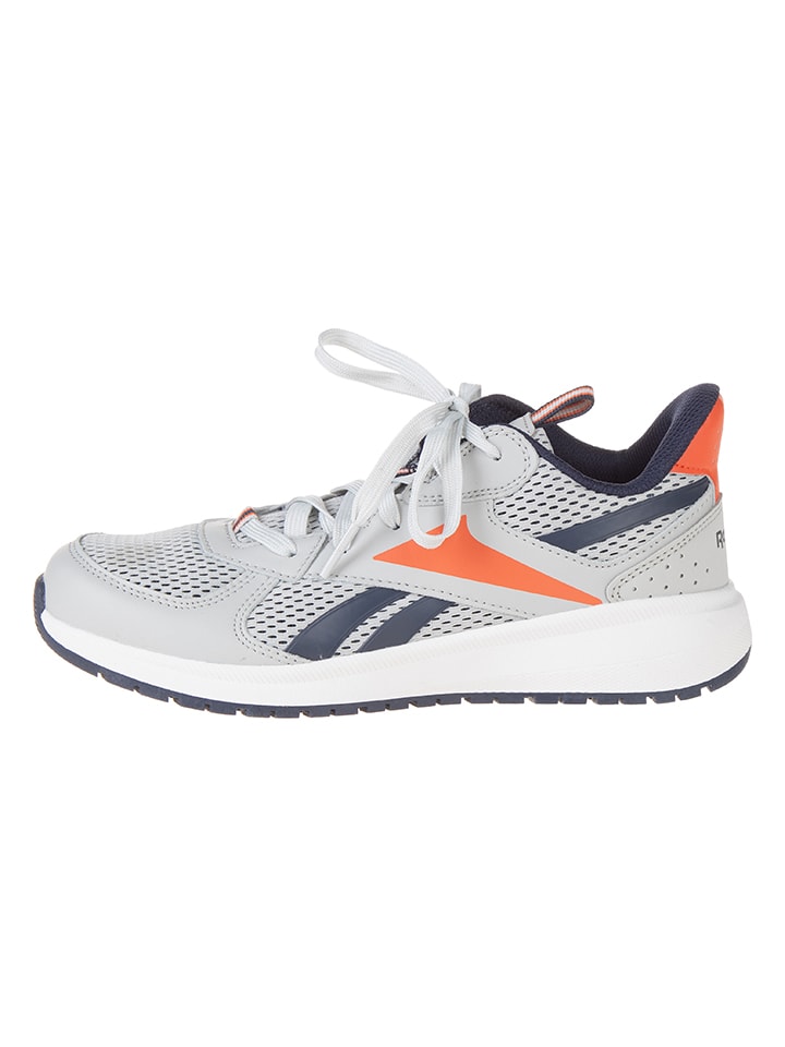 Skórzane buty "Road Supreme 4.0 Alt" w kolorze szaro-pomarańczowym do biegania