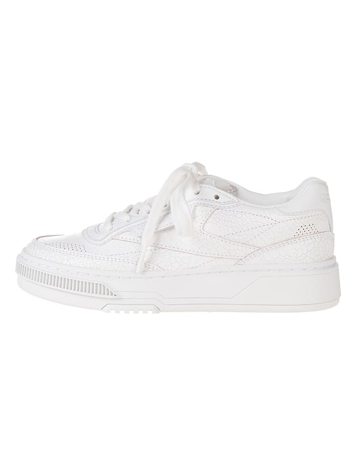 Leren sneakers "Club C" wit