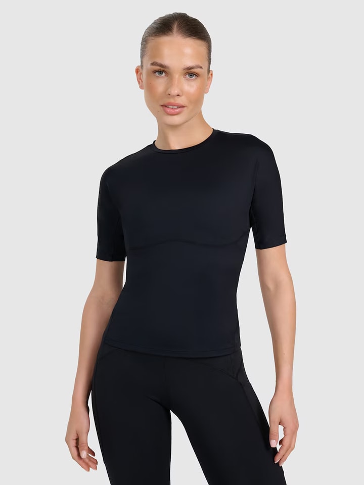Trainingsshirt in Schwarz