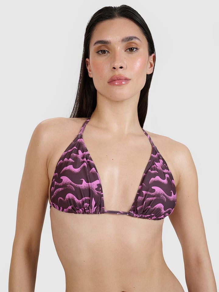 Biustonosz bikini w kolorze fioletowym