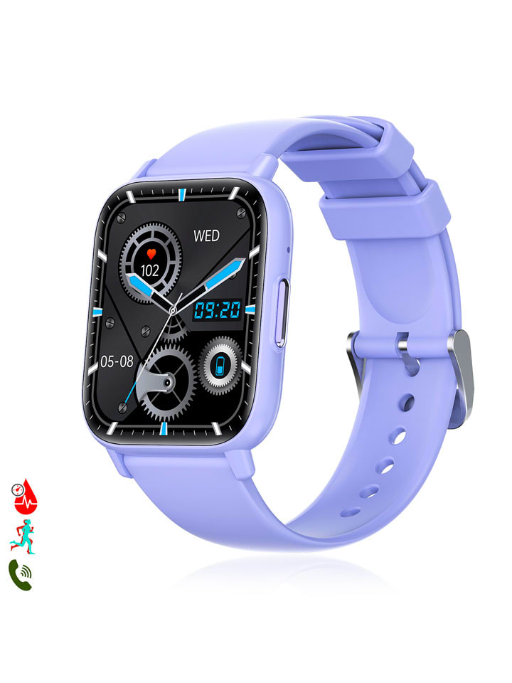 Smartwatch "DM60" w kolorze fioletowym