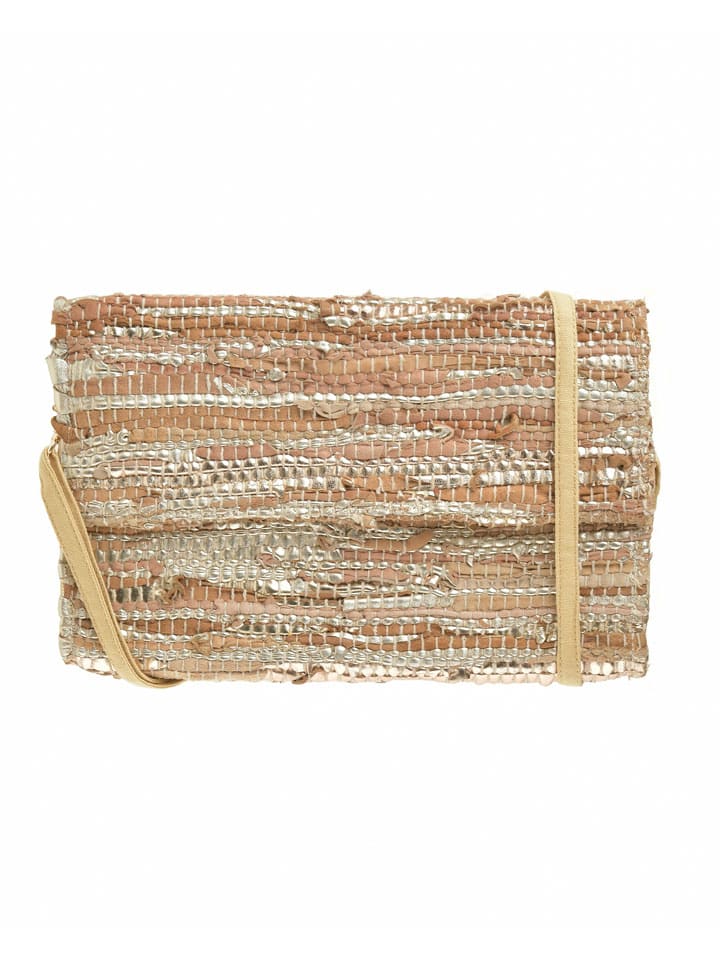 Umhängetasche in Beige - (B)30 x (H)20 x (T)6 cm