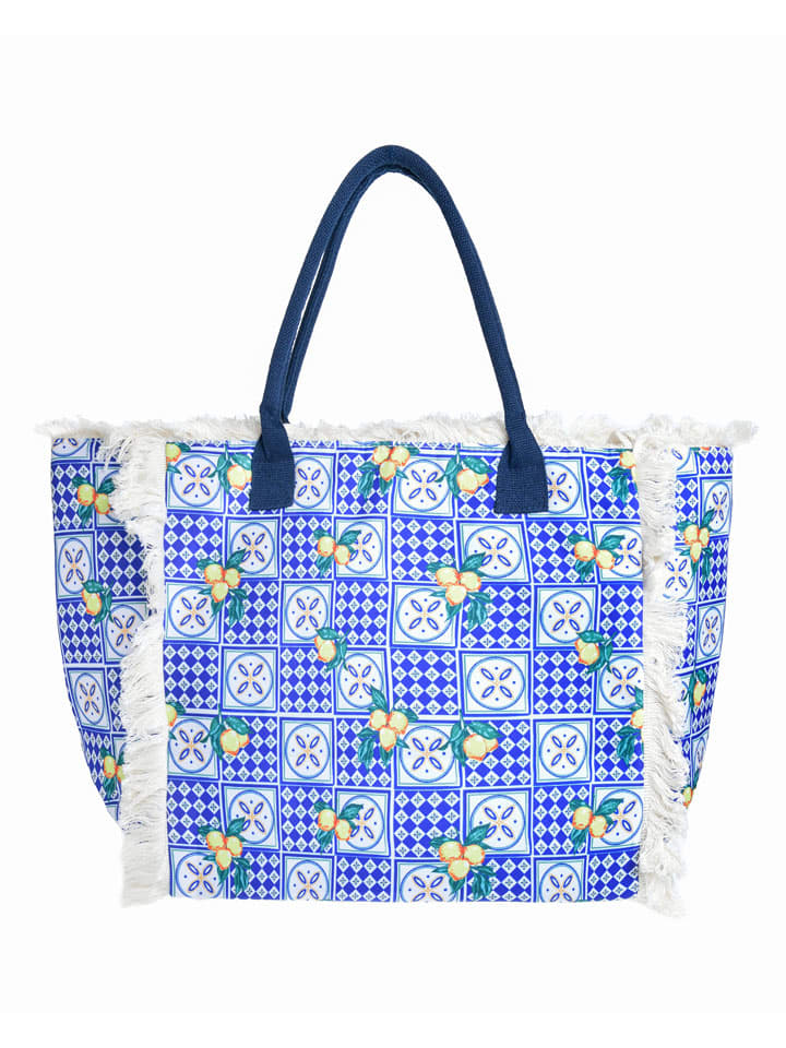Shopper in Blau - (B)50 x (H)33 x (T)20 cm