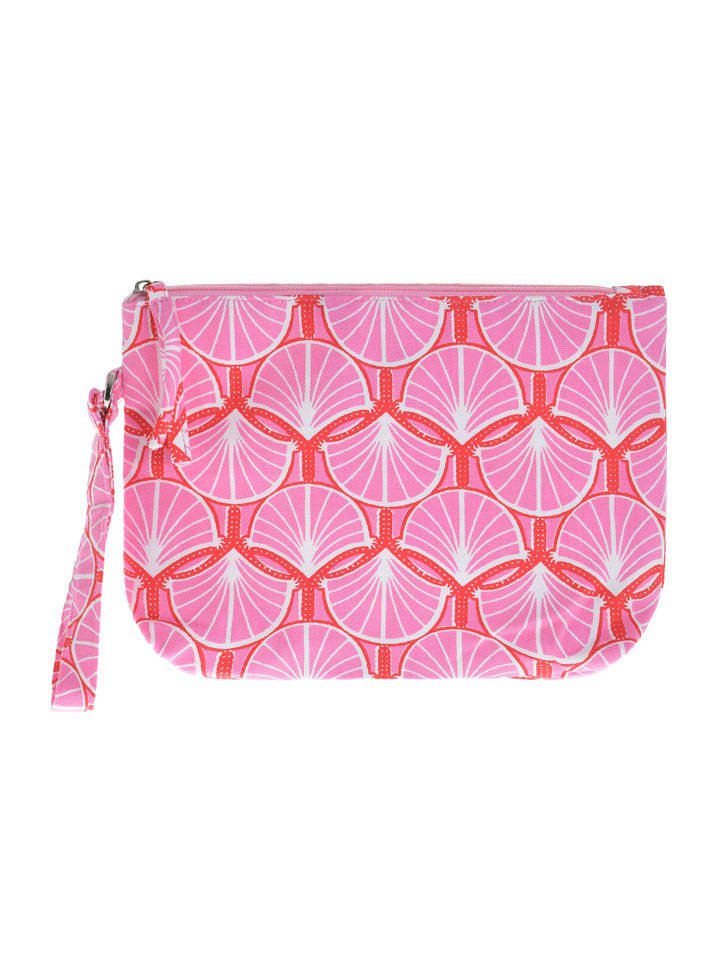 Kosmetiktasche in Rosa - (B)27 x (H)18 x (T)2 cm