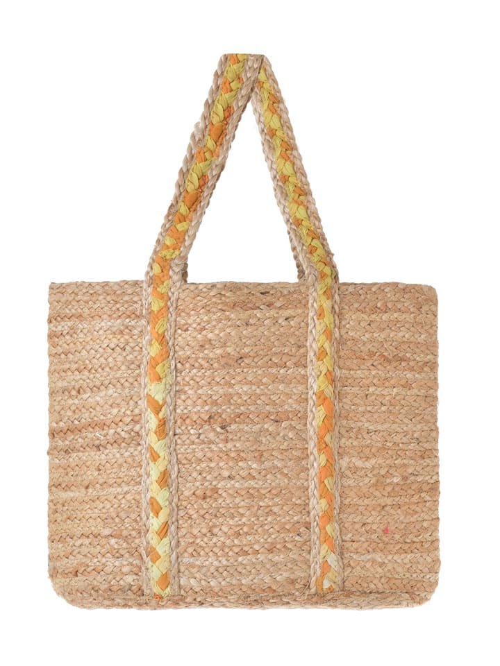 Schultertasche in Beige - (B)38 x (H)31 x (T)15 cm