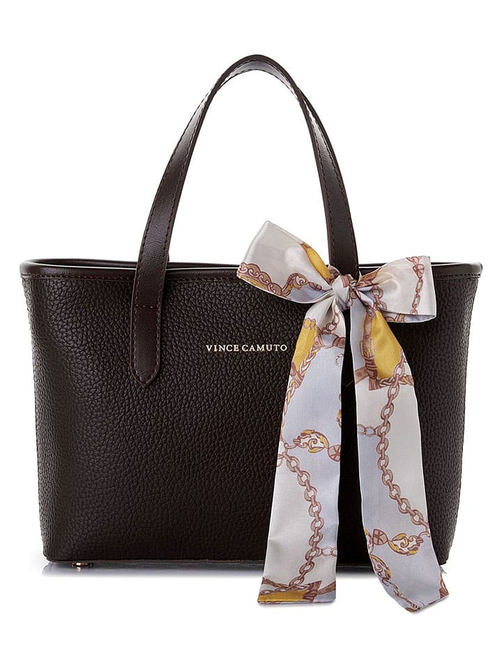 Henkeltasche in Braun - (B)26 x (H)19 x (T)8 cm