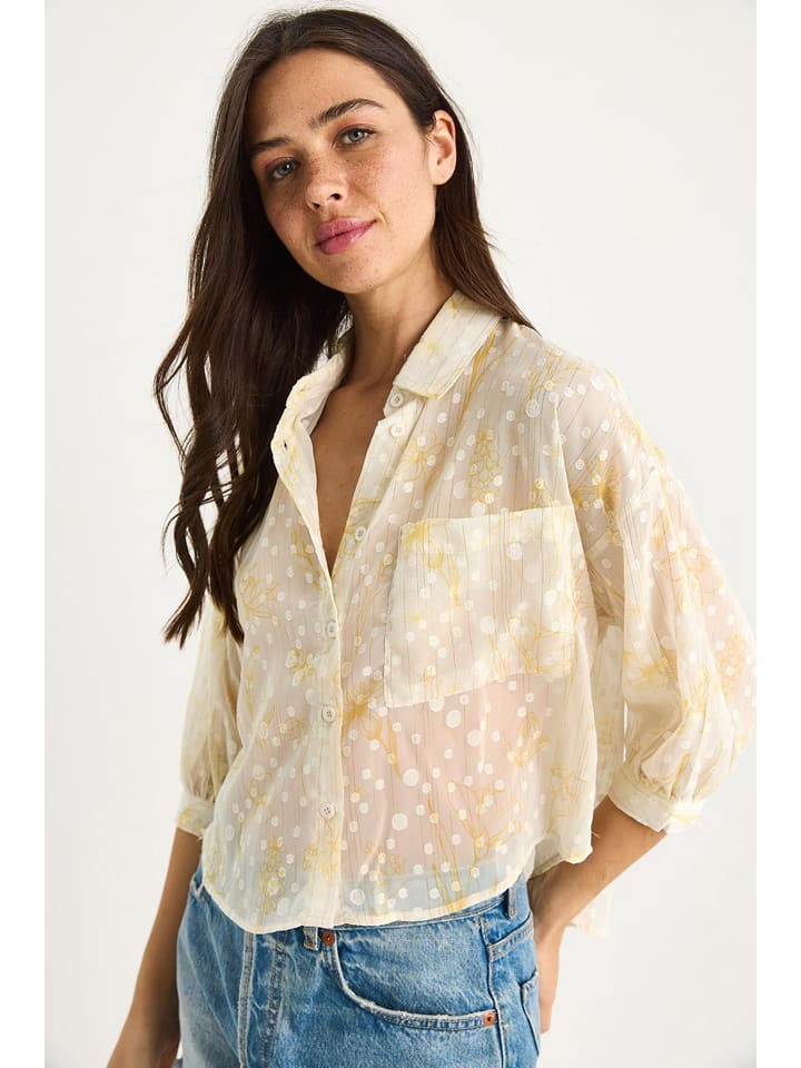 Blouse beige