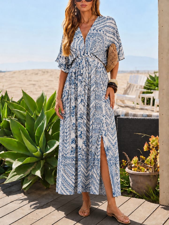 Kleid in Weiß