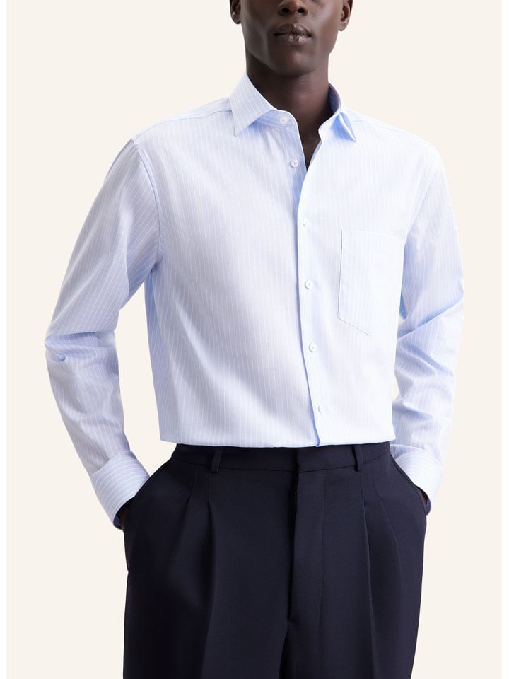 Hemd - Regular fit - in Hellblau