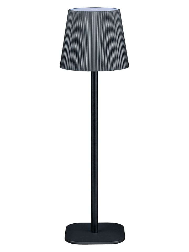 Lampa stołowa LED w kolorze szarym - wys. 36 x Ø 10,7 cm