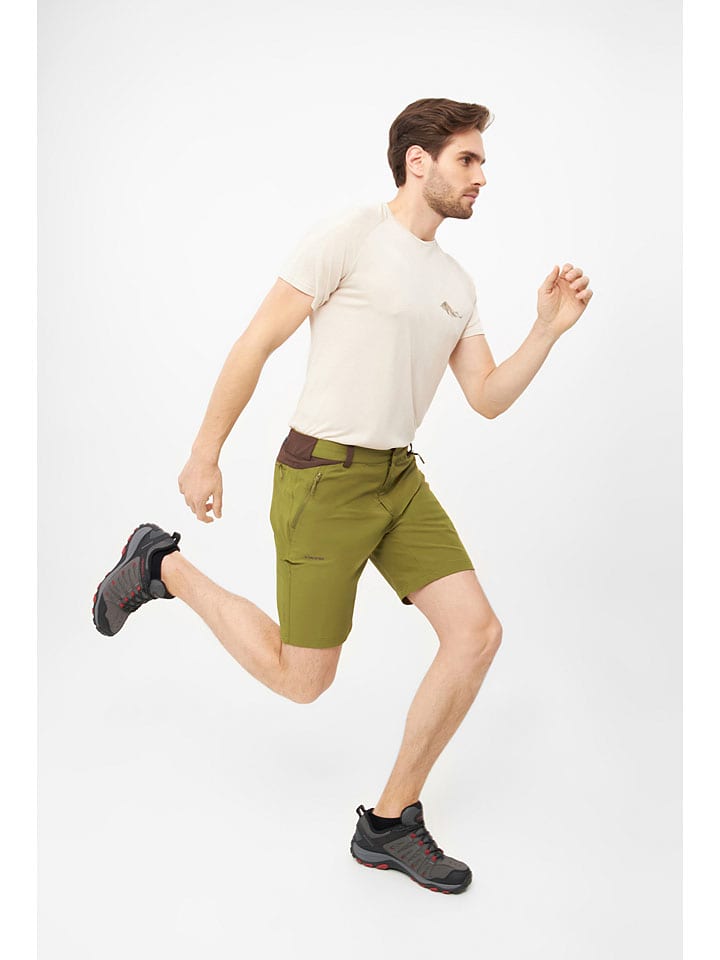 Funktionsshorts "Sequoia" in Khaki