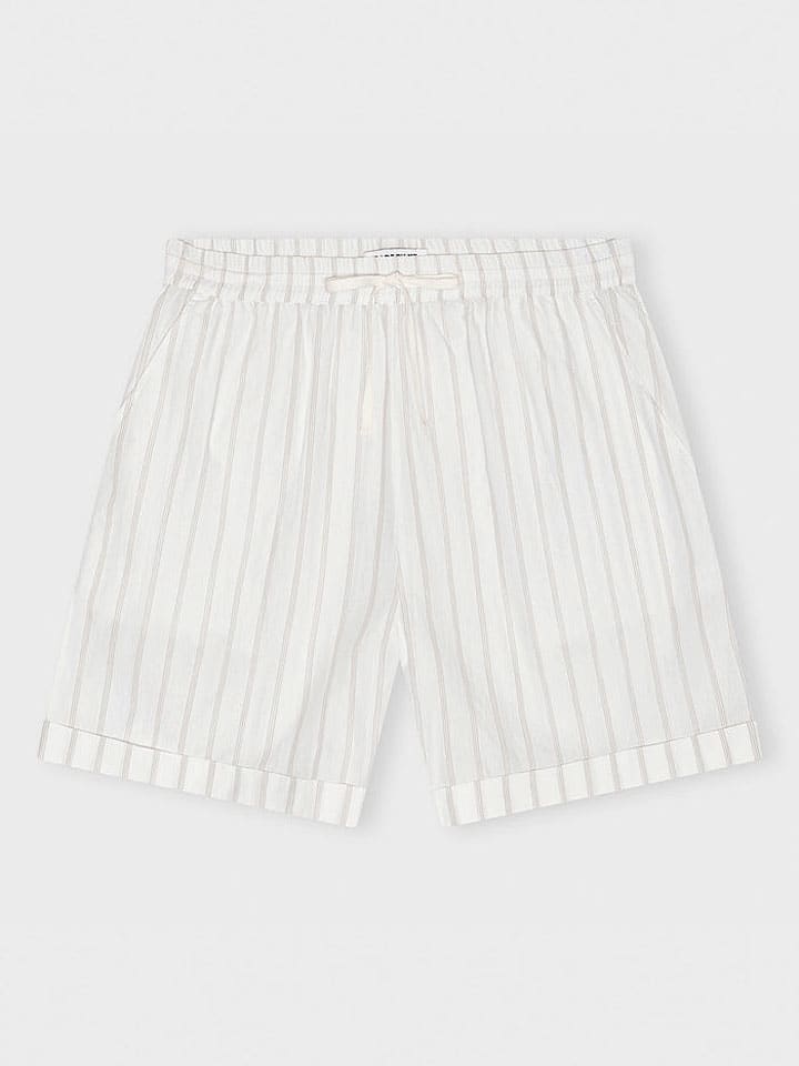 Shorts "Laura" in Weiß/ Sand