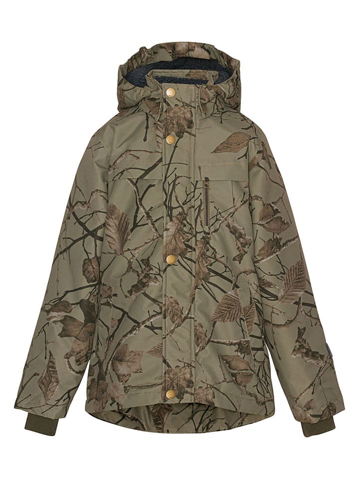 Winterjacke in Khaki