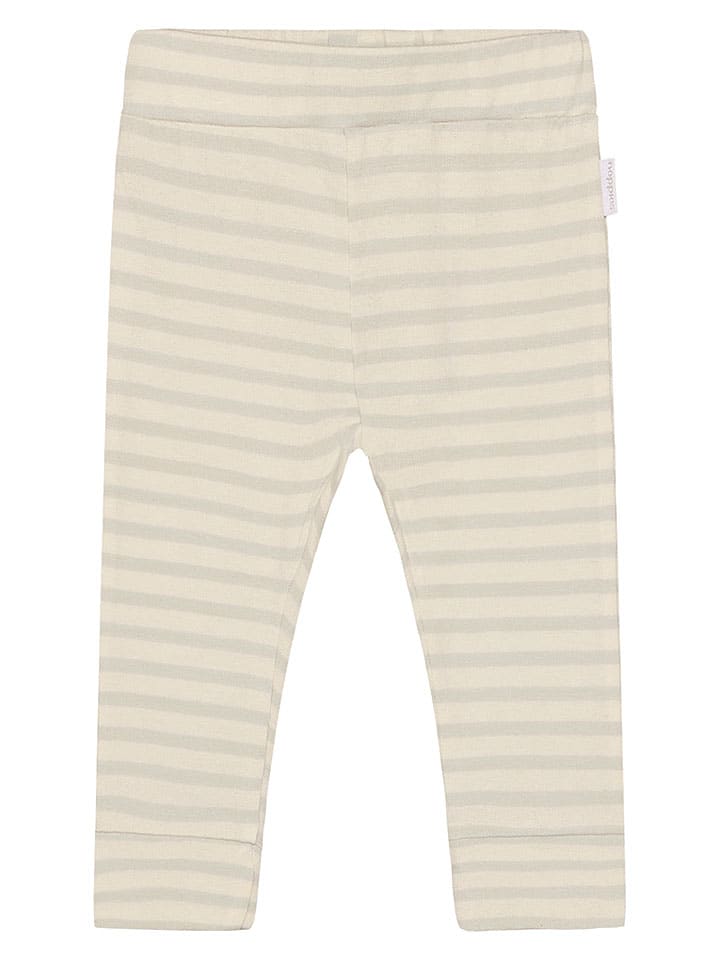 Legginsy w kolorze beżowym
