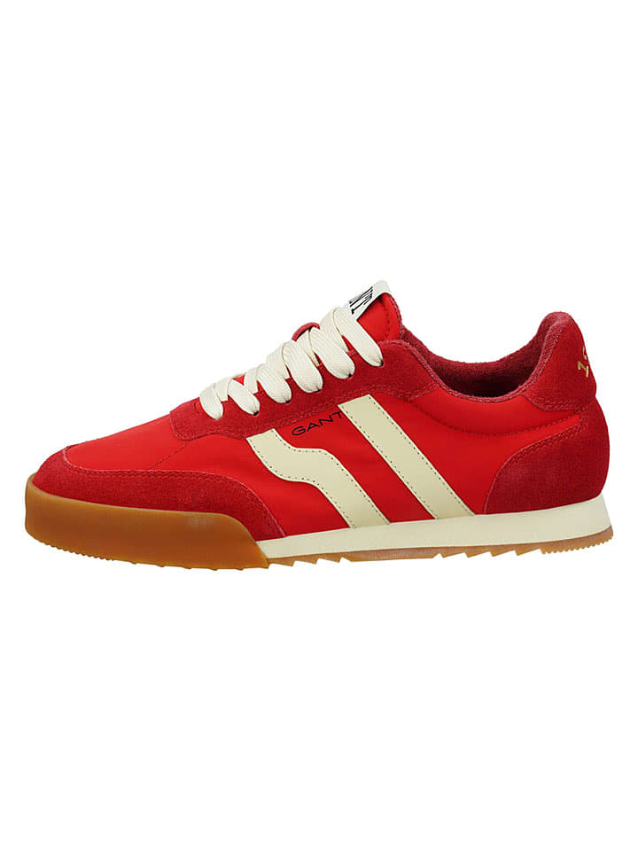 Leder-Sneakers "Baylle" in Rot