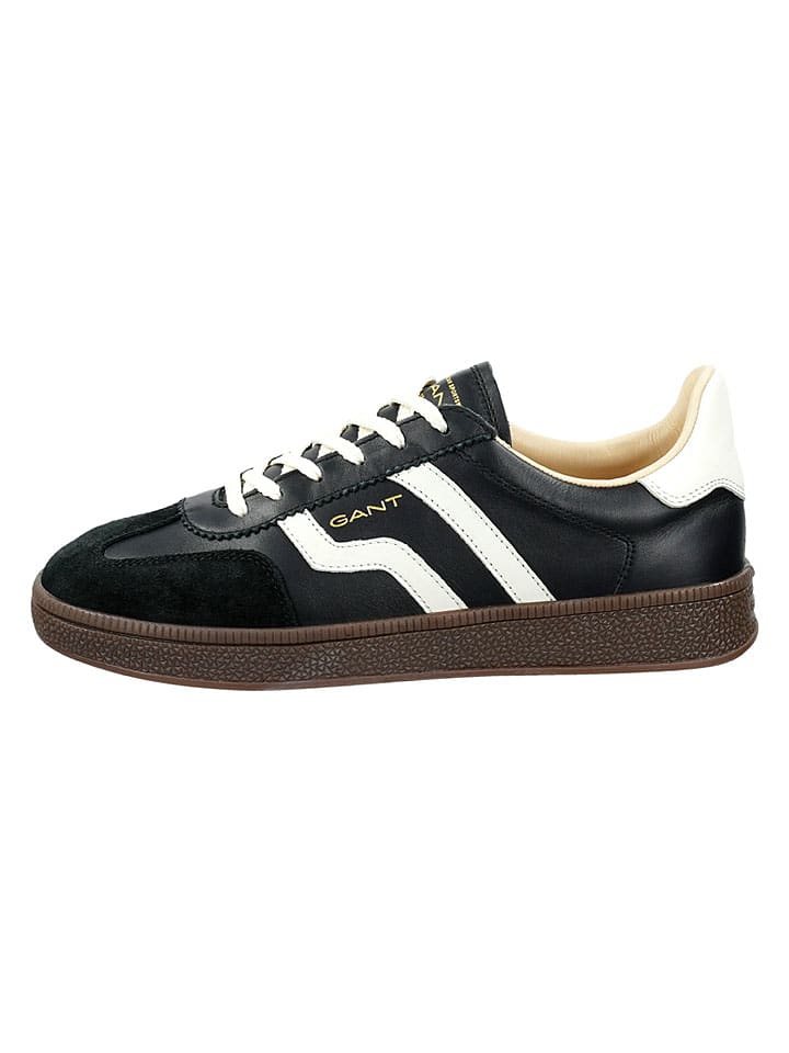 Leren sneakers "Cuzima" zwart