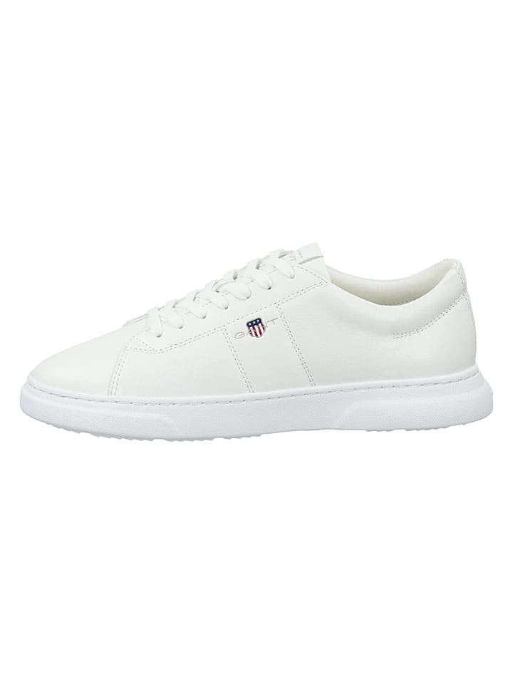 Skórzane sneakersy "Joree" w kolorze białym