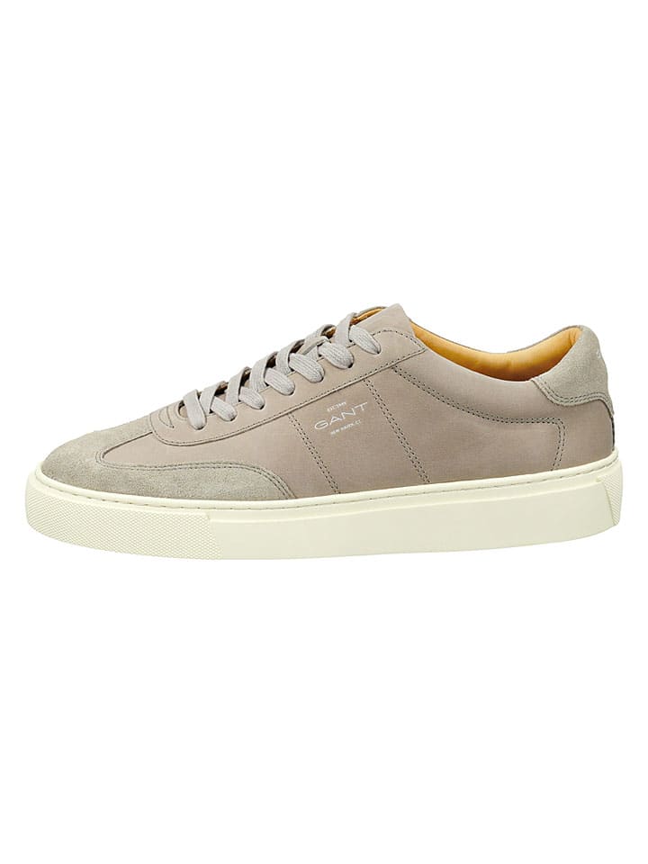 Leder-Sneakers "McJulien" in Grau