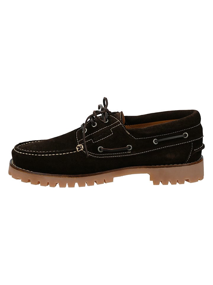 Leren mocassins "Tratton" donkerblauw