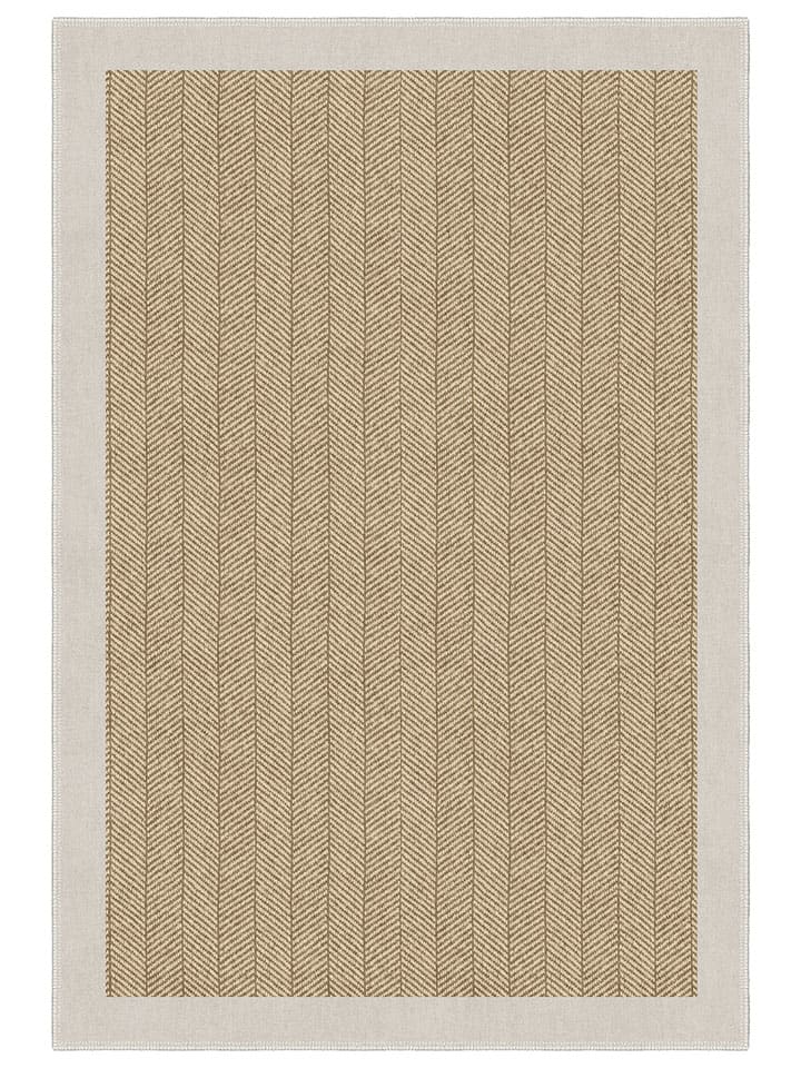 Kurzflor-Teppich ''Zoe'' in Beige