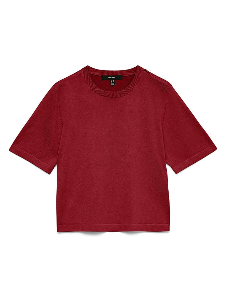 Sweter w kolorze bordowym