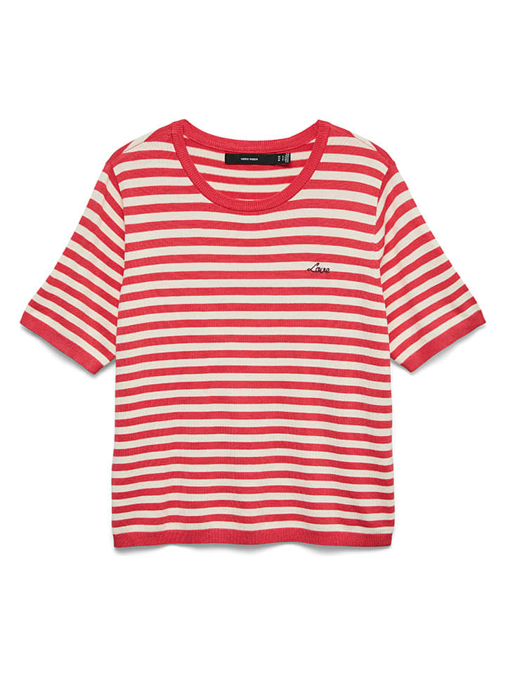 Trui rood/wit