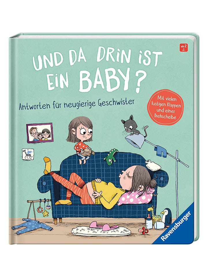 Sachbuch "Und da drin ist ein Baby? Antworten für neugierige Geschwister"