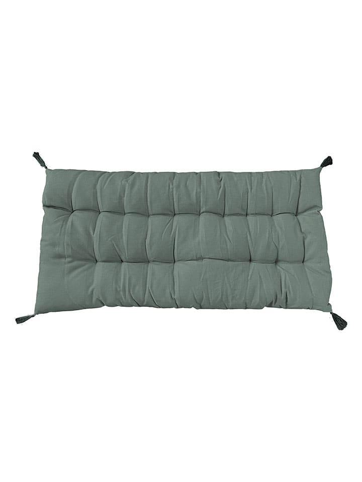 Poduszka futon "Chizo" w kolorze zielonym - 120 x 60 cm